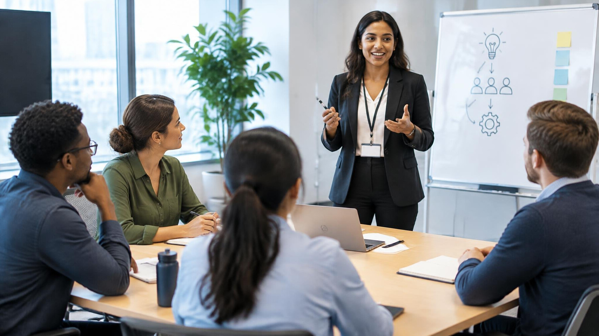 business training session