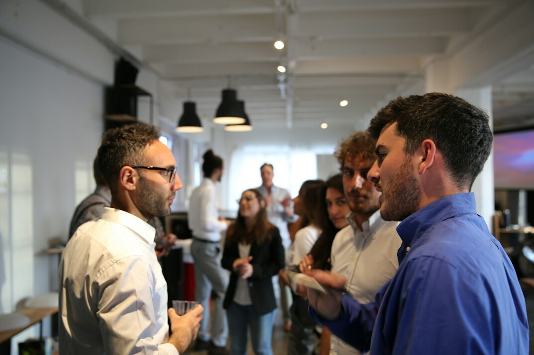 networking event attendees
